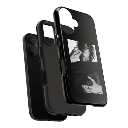 Artistic Tough Phone Case - Edgy Design for the Modern Individual